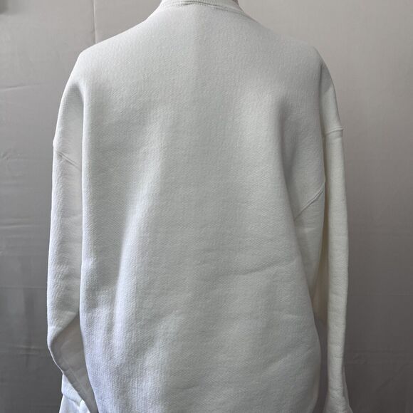 Vintage 90s Lee Crewneck Unisex Medium White Chicago Brauhaus Logo  Sweatshirt - Picture 4 of 7